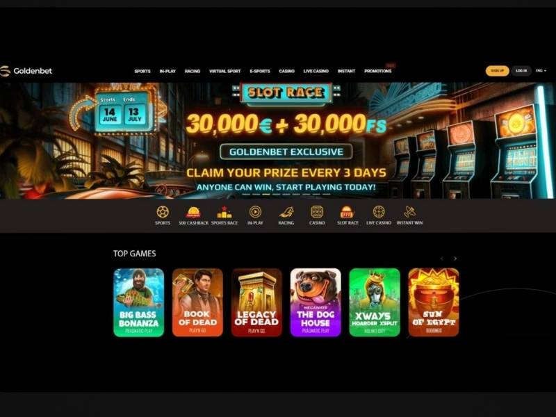 make a deposit at Goldenbet Casino